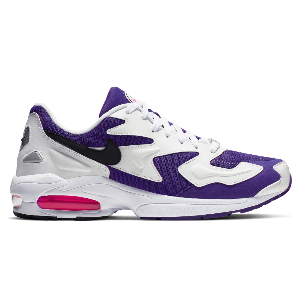 Nike Air Max2 Light (White/Black-Court Purple-Hyper Pink)