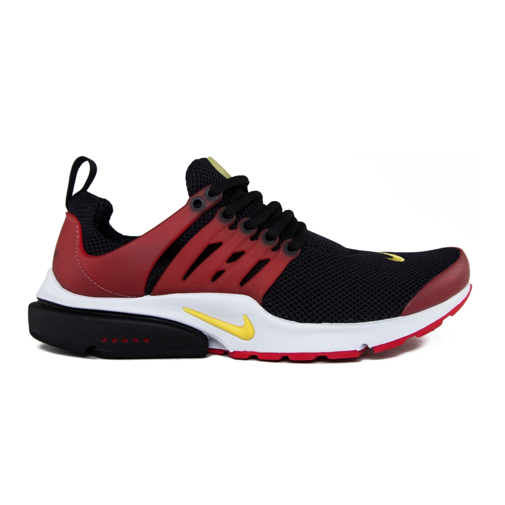 Nike Air Presto Essential (Black/True Yellow-University Red-White)