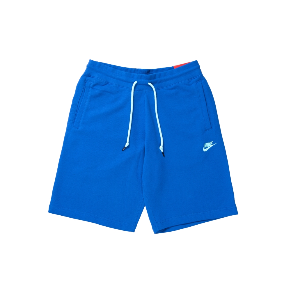 Nike AW77 French Terry Shorts (Game Royal/Artisan Teal)