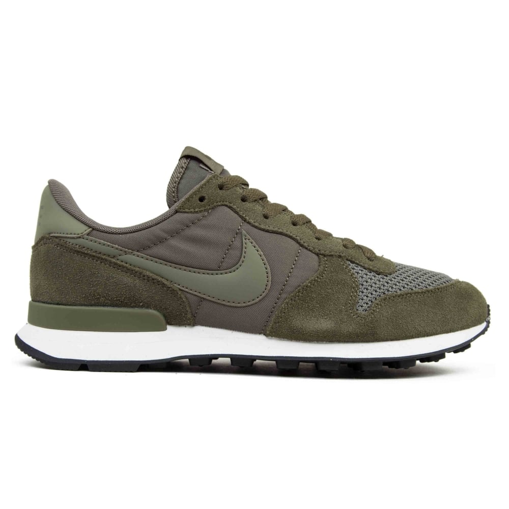 Nike internationalist medium olive top