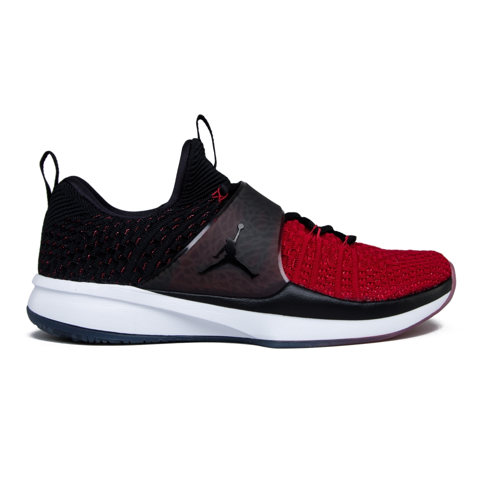 Nike Jordan Trainer 2 Flyknit (Gym Red/Black-Black)