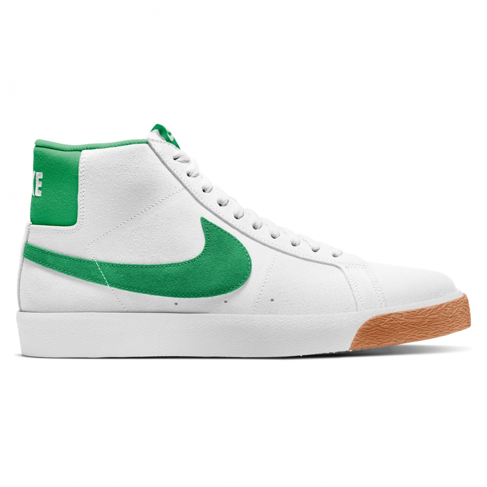 Nike SB Blazer Zoom Mid (White/Lucky Green-White-Coconut Milk)