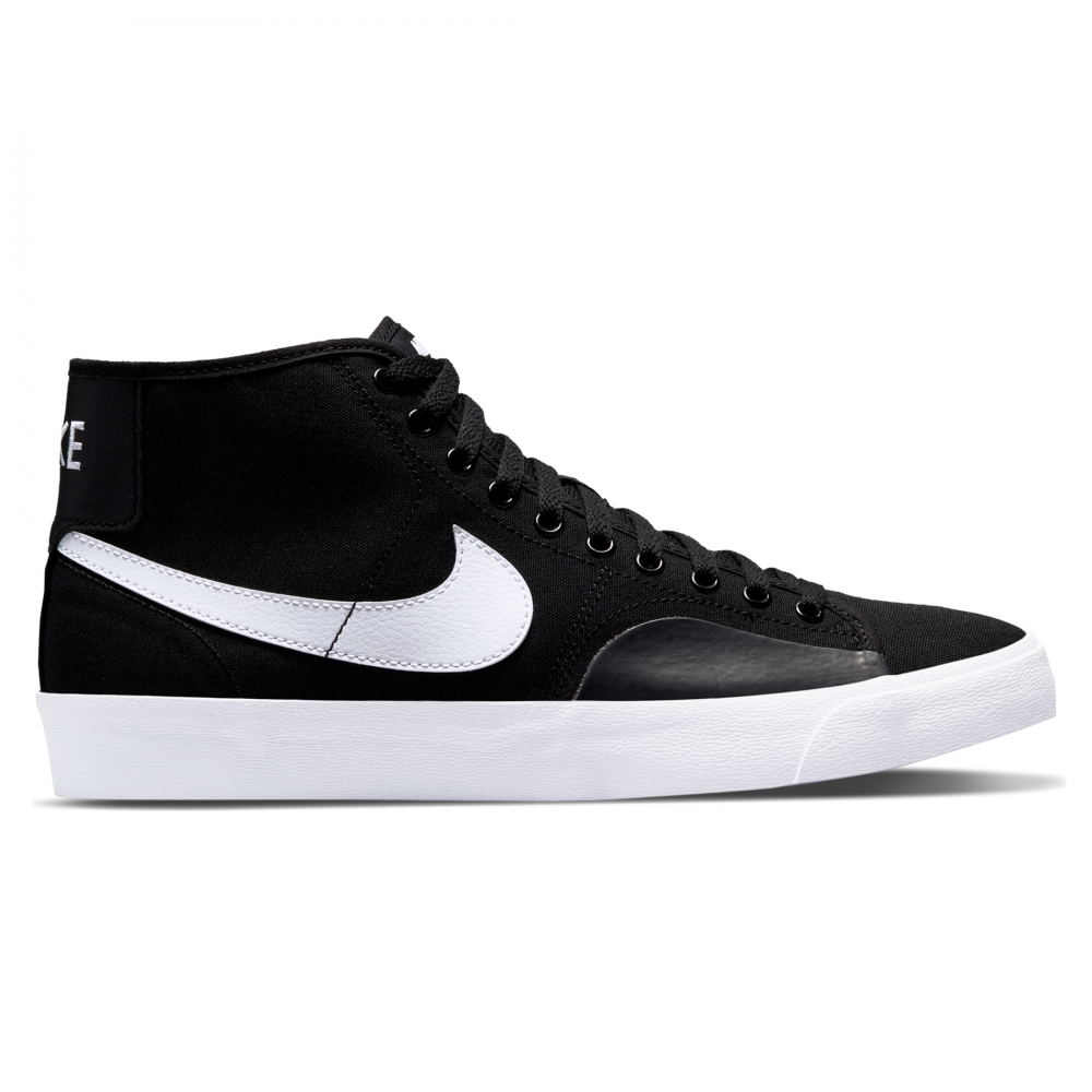 Nike SB BLZR Court Mid (Black/White-Black) - DC8901-001 - Consortium