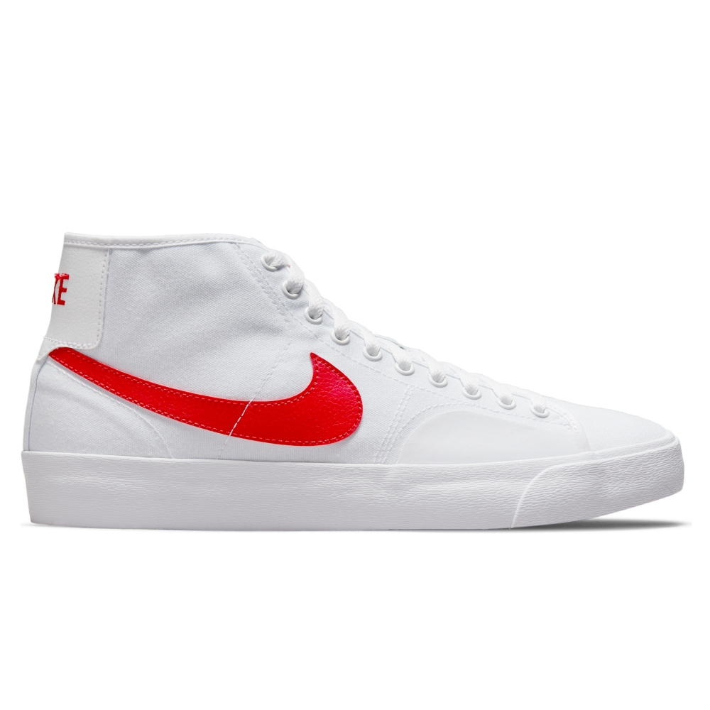 Nike SB BLZR Court Mid (White/University Red-White)