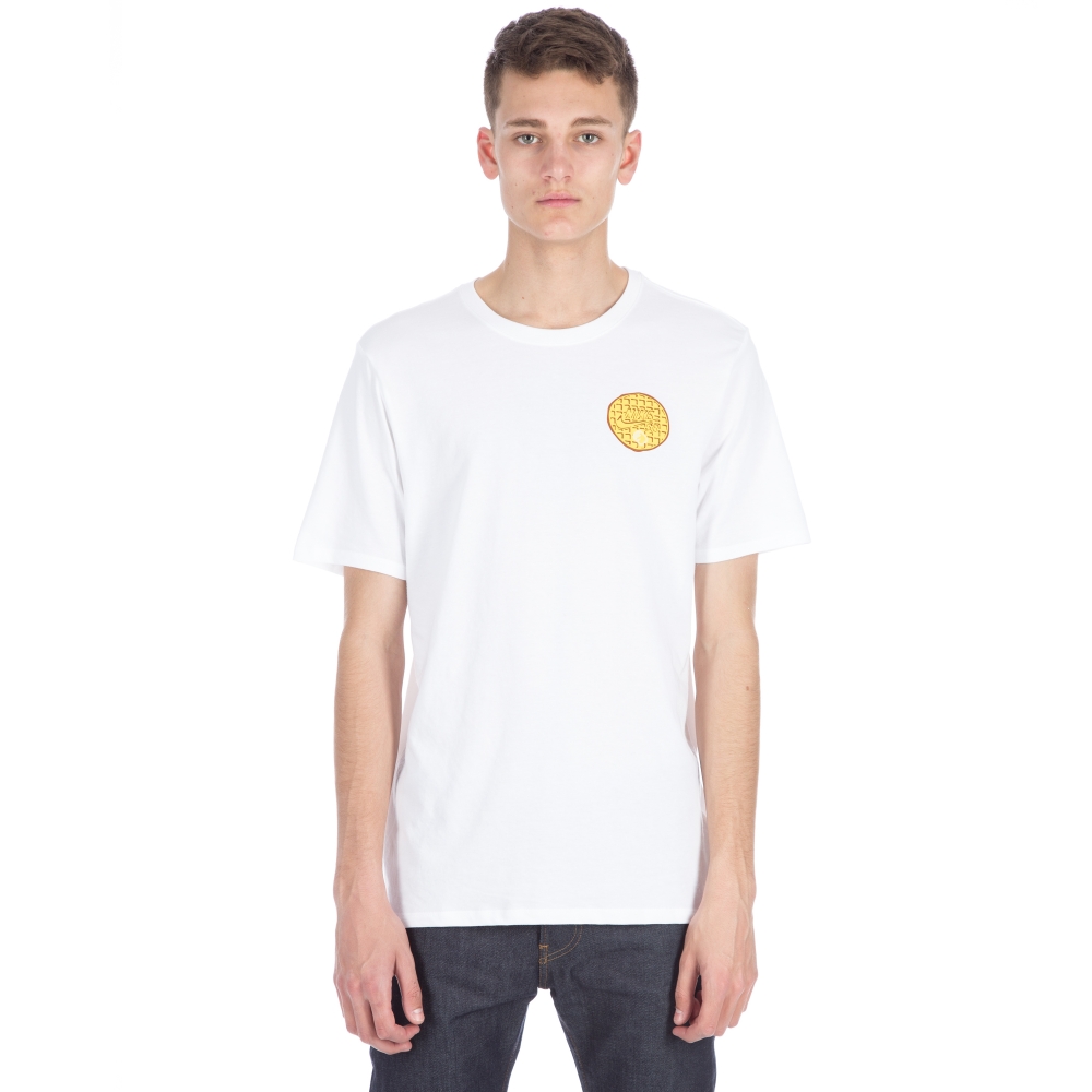 Nike SB Chicken and Waffles QS T-Shirt (White/White/Vivid Sulfur)