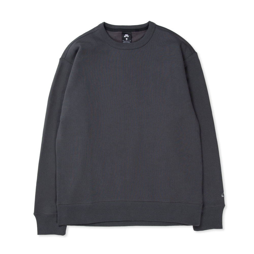 Nike SB Crew Neck Sweatshirt ISO 'Orange Label Collection' (Dark Smoke Grey/Smoke Grey)