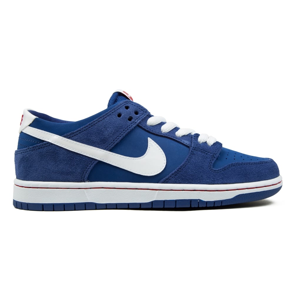 Nike SB Dunk Low Pro Ishod Wair (Deep Royal/White-Gym Red)