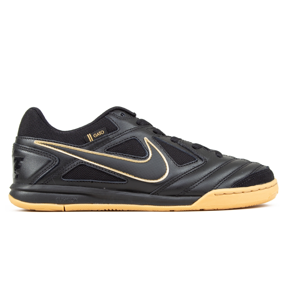 Nike SB Gato (Black/Black-Metallic Gold-Gum Yellow)