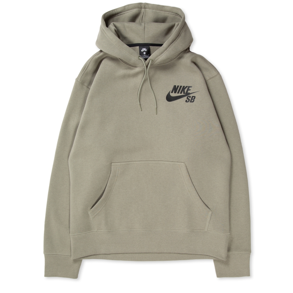 Nike SB Icon Pullover Hooded Sweatshirt (Light Army/Black)