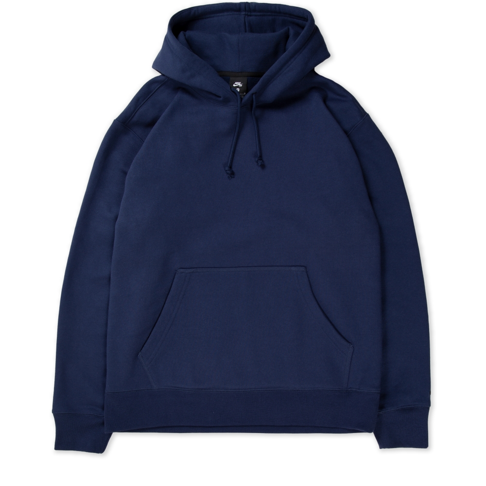 Nike SB ISO Pullover Hooded Sweatshirt (Midnight Navy/Dark Obsidian)