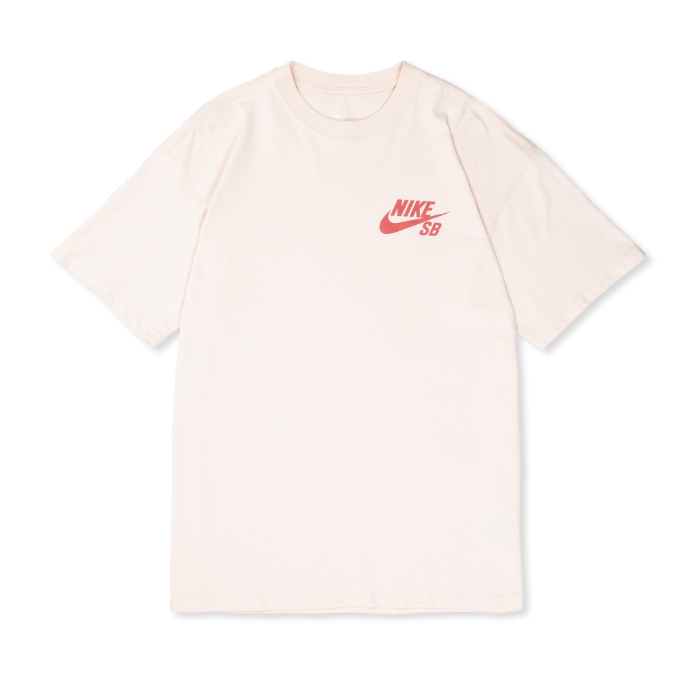 Nike SB Logo T-Shirt (Orange Pearl/Lt Fusion Red) - DC7817-805 - Consortium