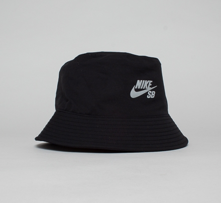 Nike SB Performance Bucket Hat (Black/Reflective Silver)