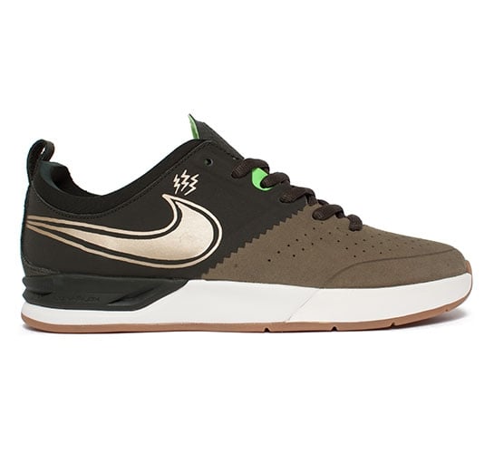 Nike SB Project BA Premium (Sequoia/Metallic Gold-Medium Olive-Flash Lime)