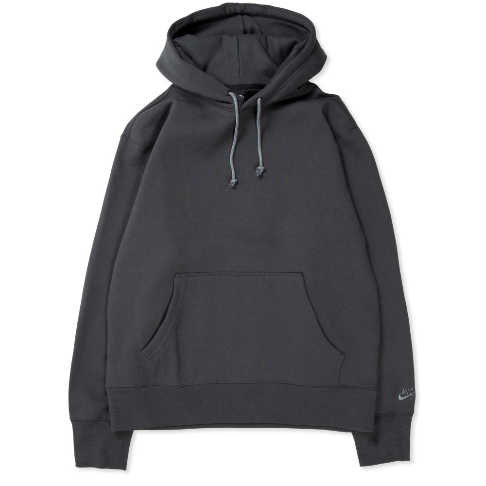 Nike SB Pullover Hooded Sweatshirt ISO 'Orange Label Collection' (Dark Smoke Grey/Dark Smoke Grey)