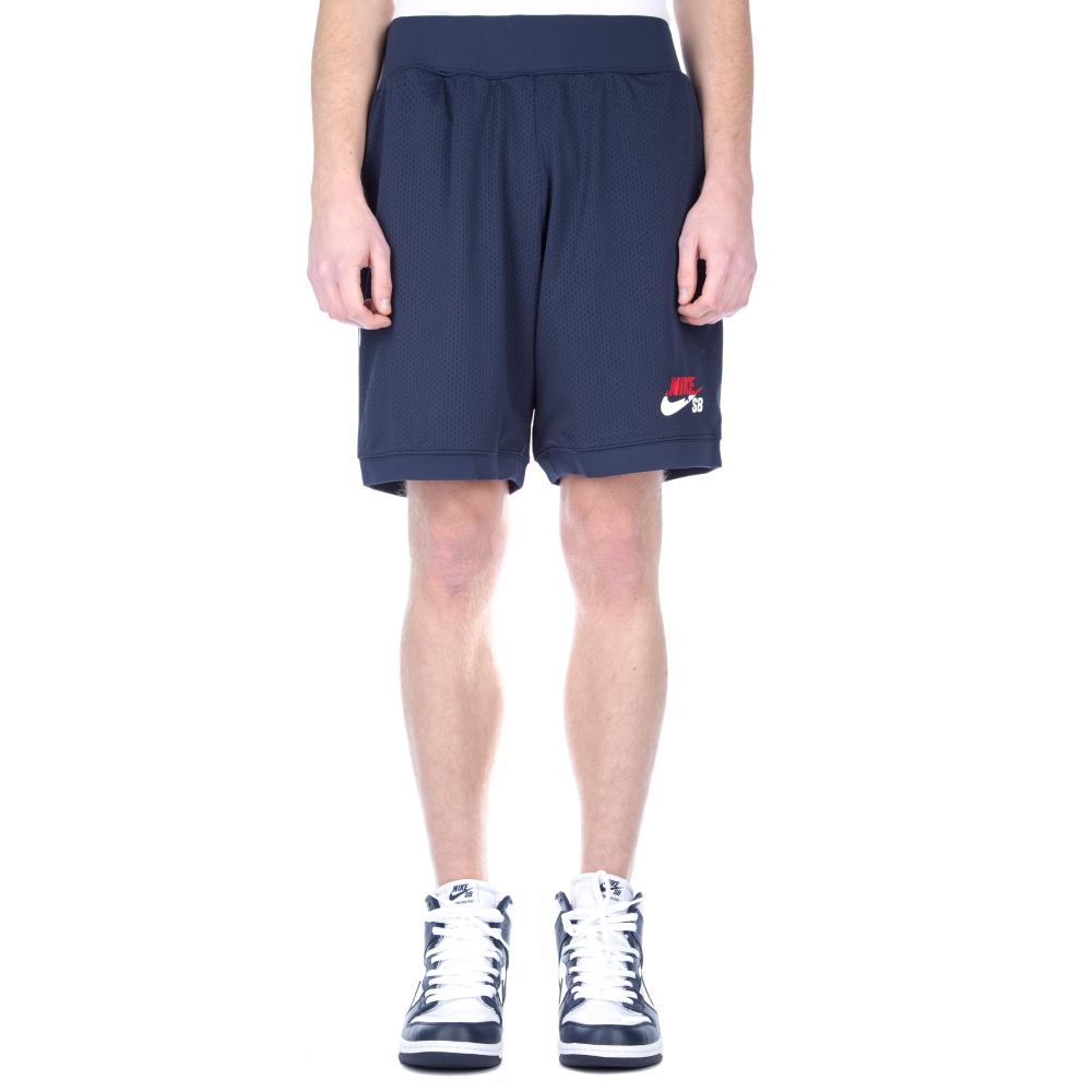 Nike SB Shorts (Obsidian/University Red)