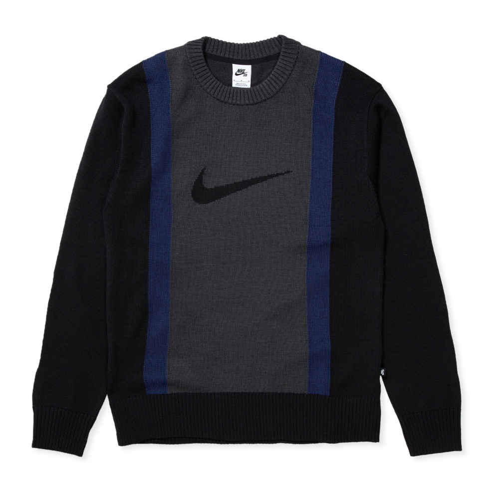 Nike SB Skate Sweater (Black/Dark Smoke Grey/Midnight Navy/Black)