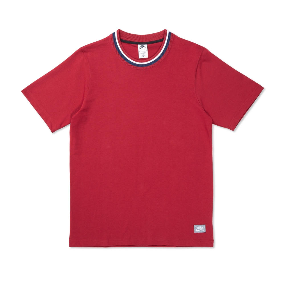 Nike SB Skate T-Shirt (Pomegranate/Sail) - DA1379-690 - Consortium