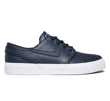 Nike SB Stefan Janoski L Blue Croc QS (Dark Obsidian/Dark Obsidian-White-Crystal Mint)