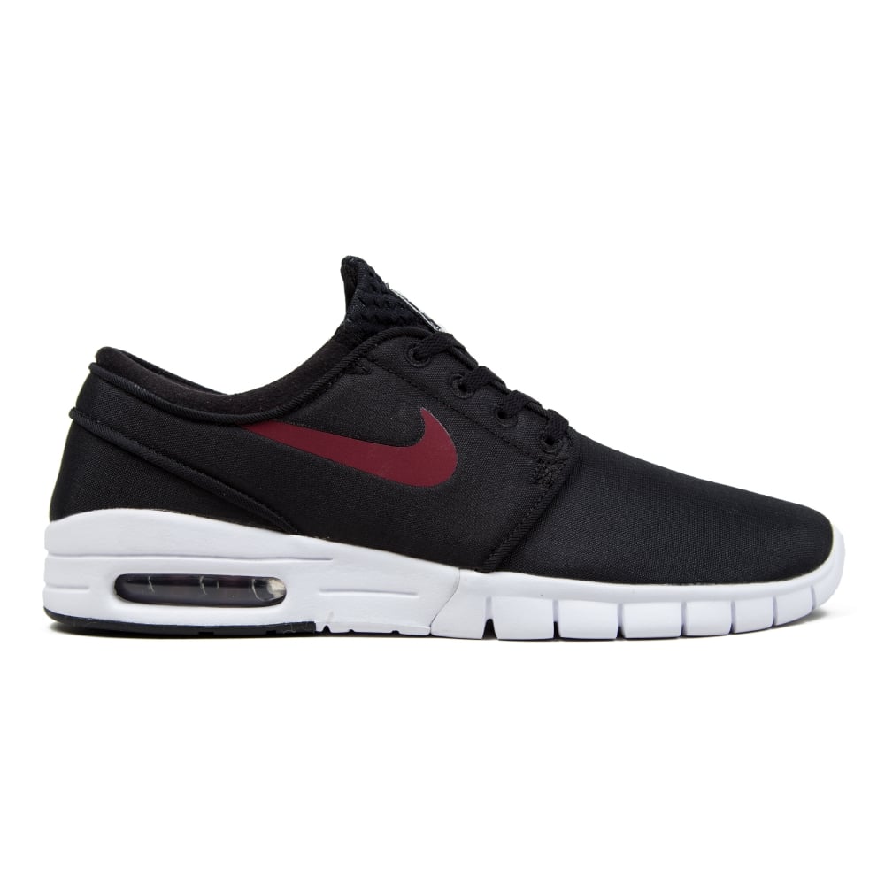 Nike SB Stefan Janoski Max (Black/Team Red-White)