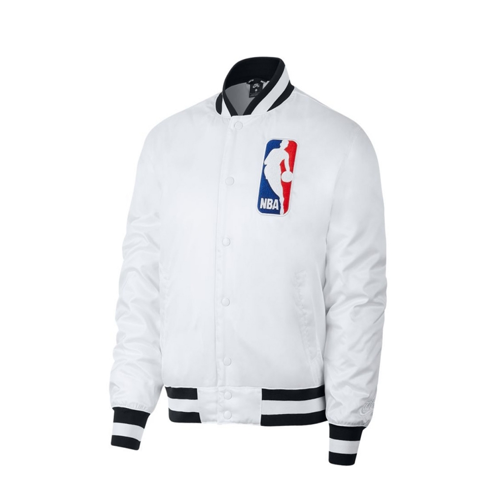 Nike SB x NBA Bomber Jacket (White/White)