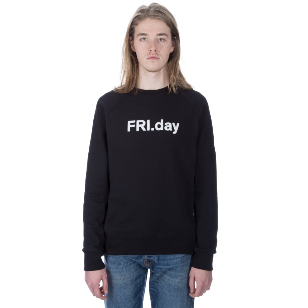 Nike SB x Soulland Crew Neck Sweatshirt FRI.Day 2.0 QS (Black/White)