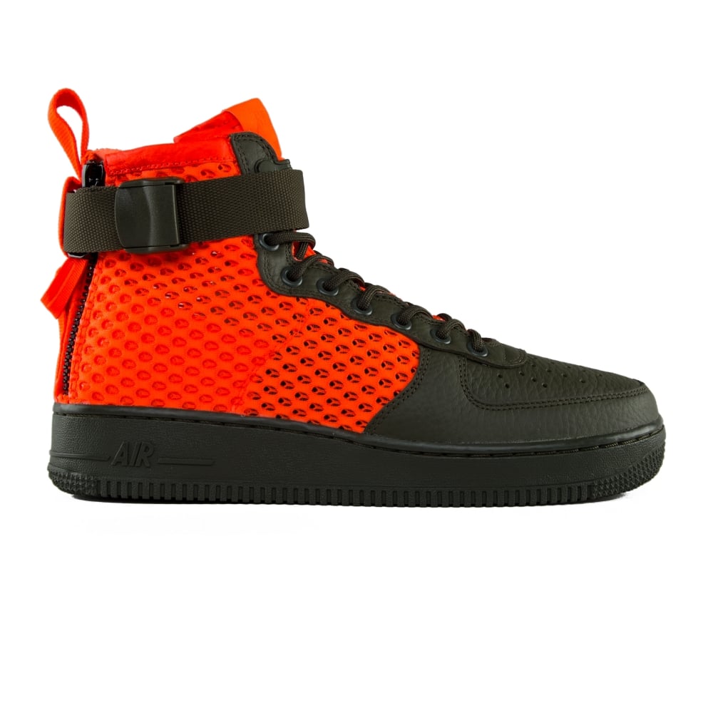 Nike Special Field Air Force 1 Mid 'Urban Utility' (Cargo Khaki/Total Crimson)