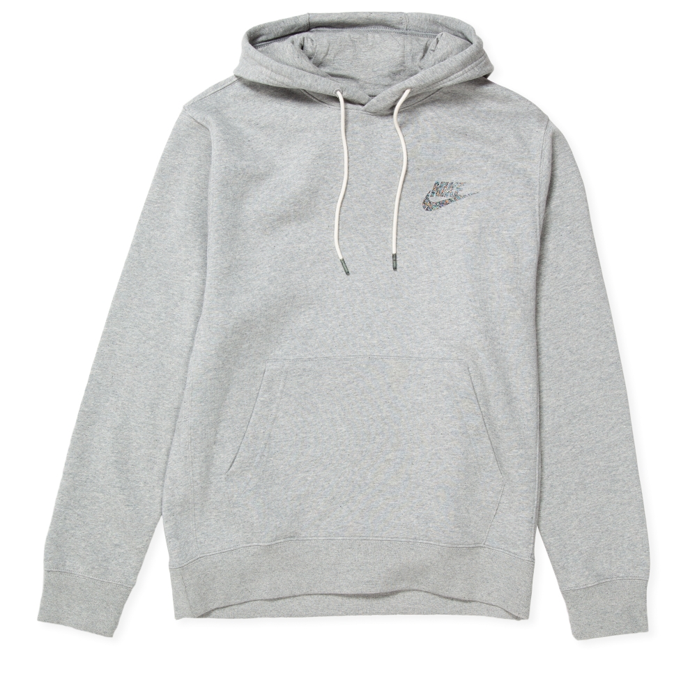 Nike Sportswear Sport Essentials+ Pullover Hooded Sweatshirt (Multi-Colour/Grey Heather/Multi-Colour)