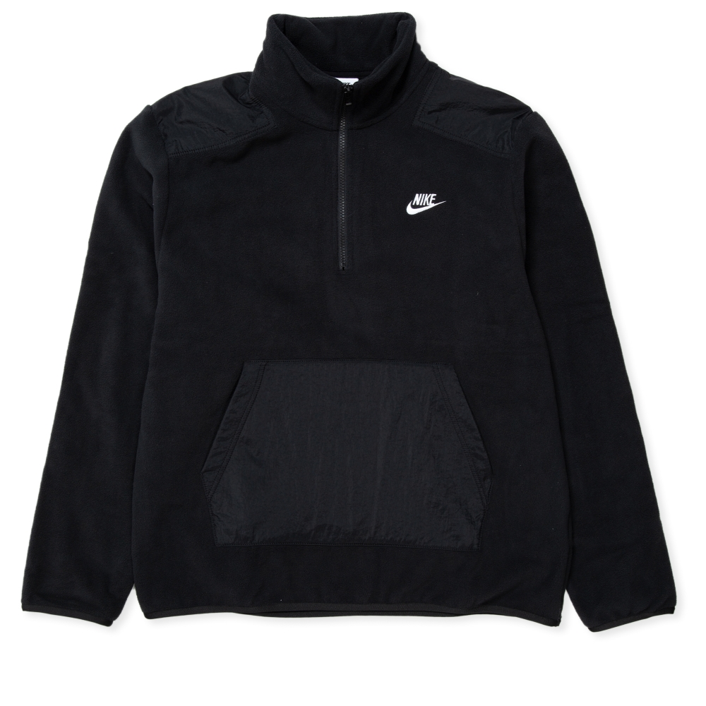 Nike Sportswear Style Essentials+ Half Zip Fleece (Black/White ...