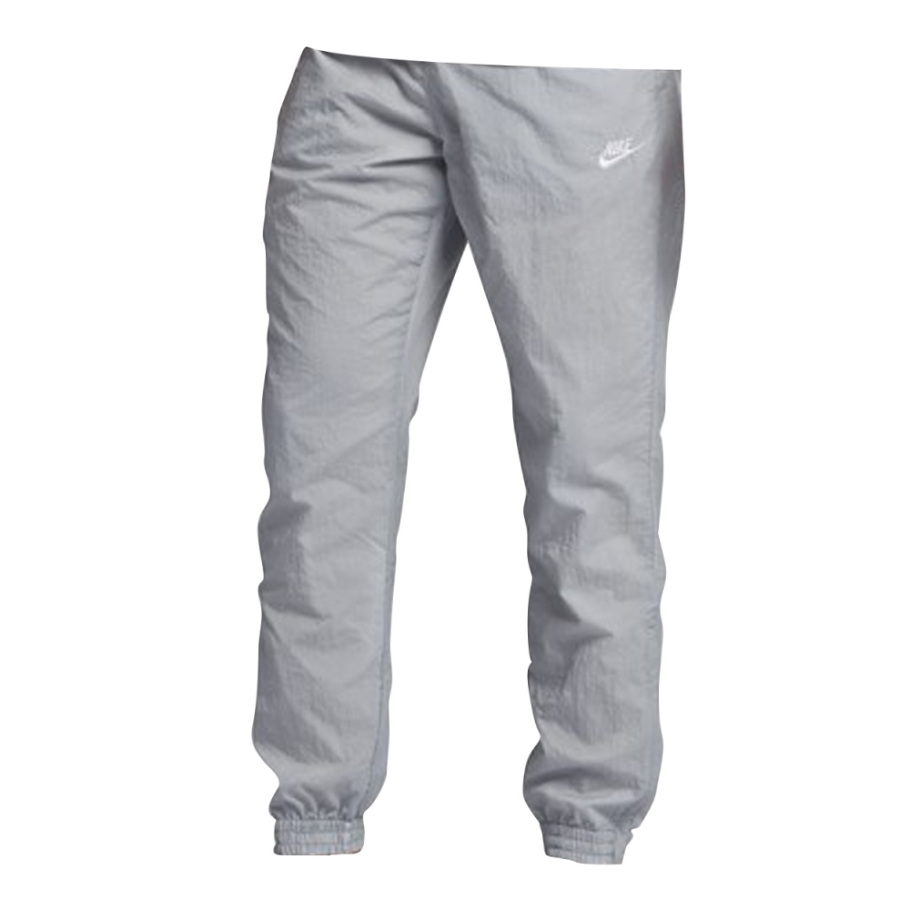 Nike Swoosh Woven Pant (Wolf Grey/White/Light Bone/White)