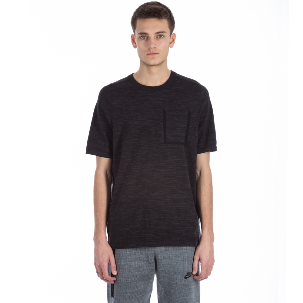 Nike Tech Knit Pocket T-shirt (Black/Anthracite)