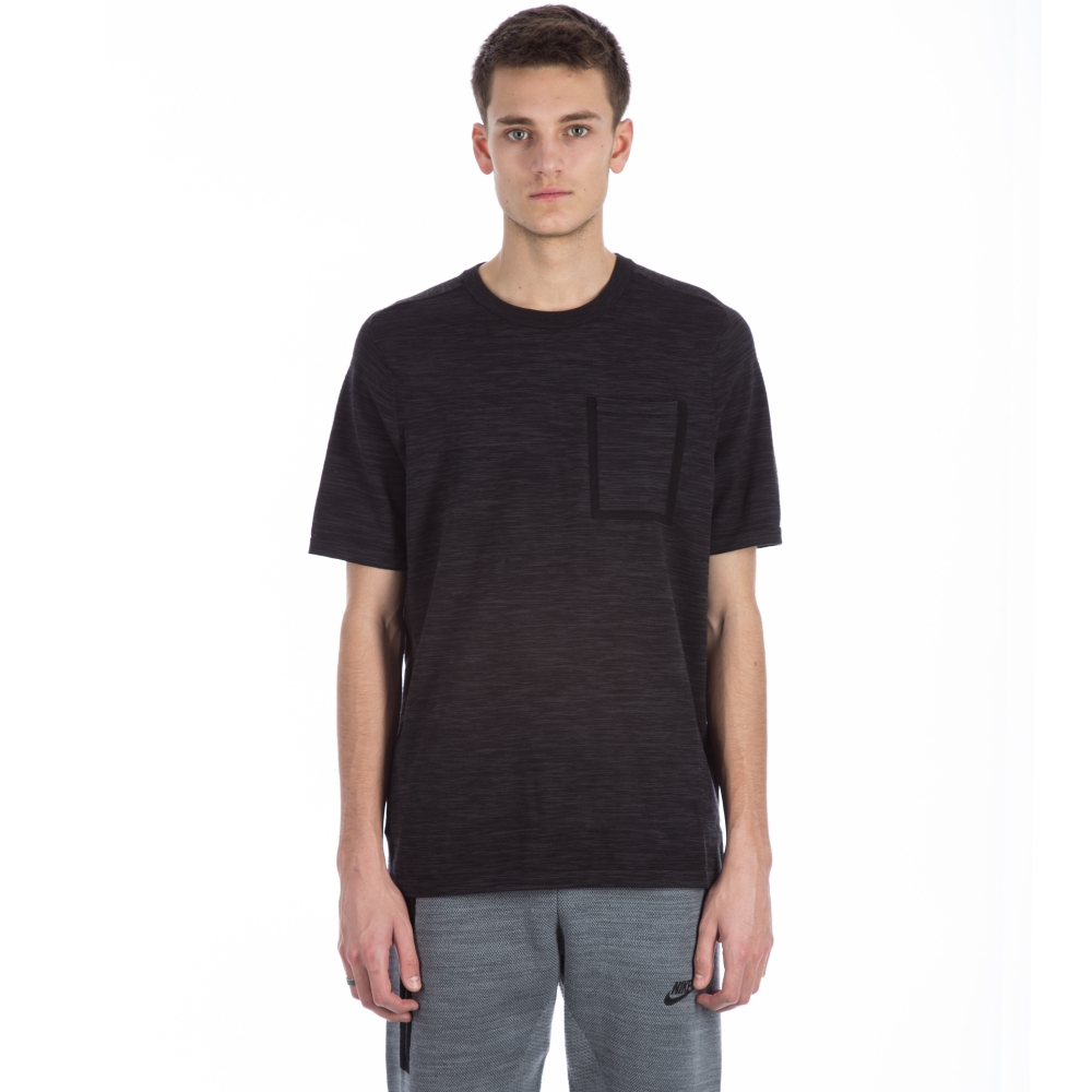 Nike Tech Knit Pocket Tshirt (Black/Anthracite) Consortium.