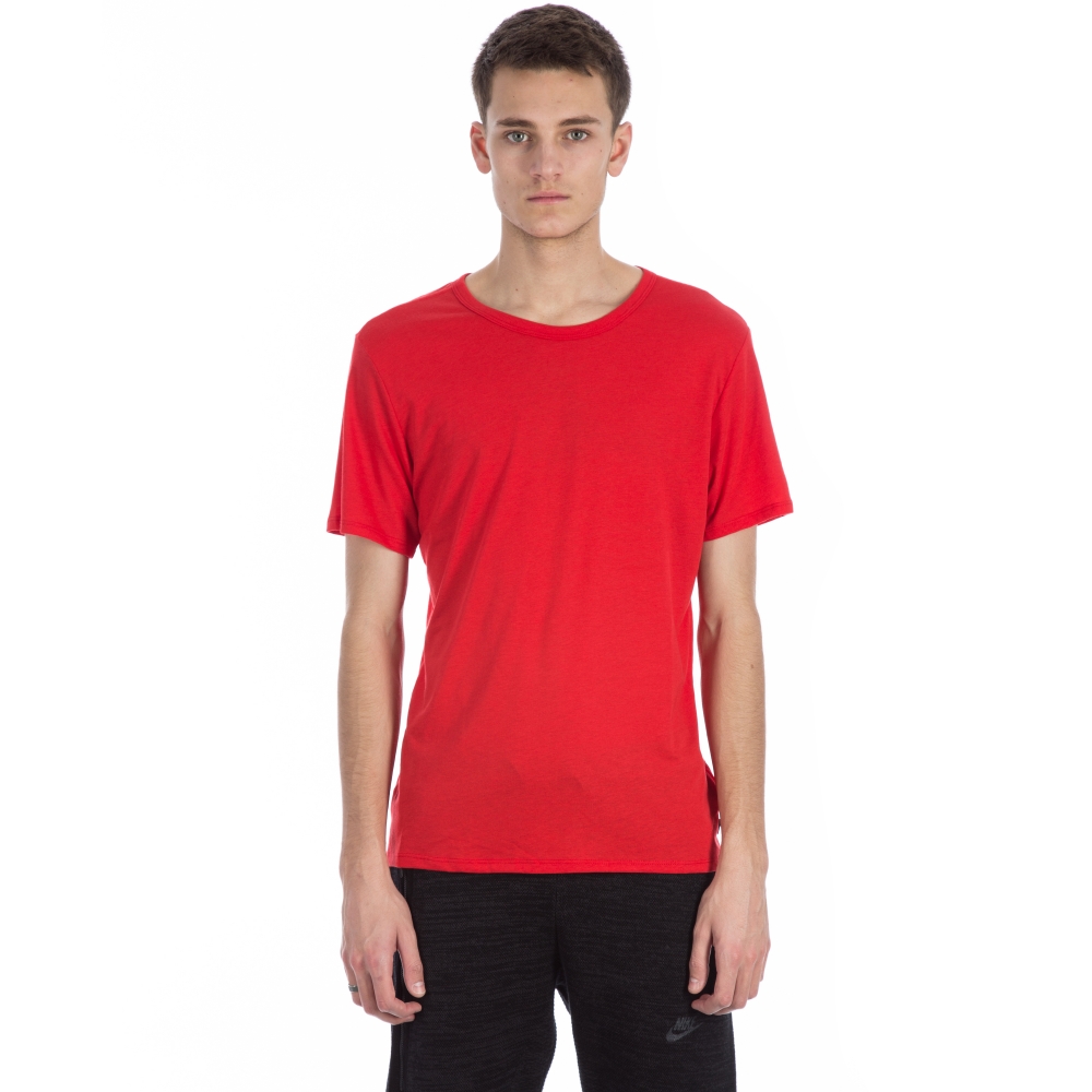 Nike Tri-Blend Solid Futura T-Shirt (University Red/Black)