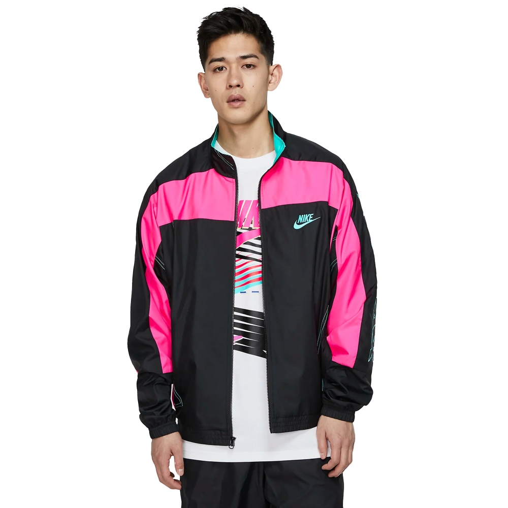 Nike x Atmos Vintage Track Jacket (Black/Hyper Pink/Hyper Jade)