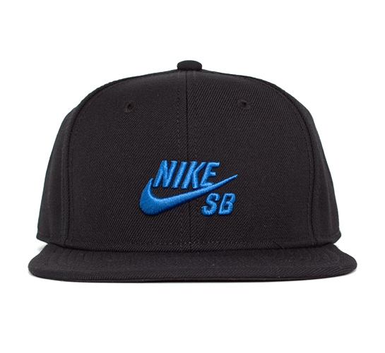 Nike SB Icon Snapback Cap (Black)