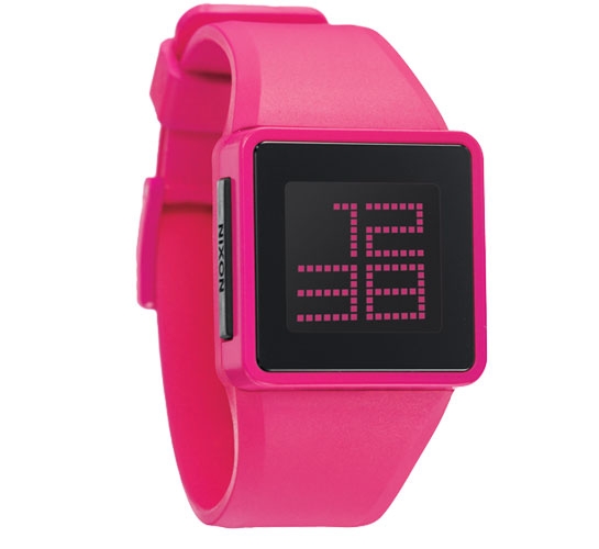 Nixon The Newton Digital Watch (Pink)