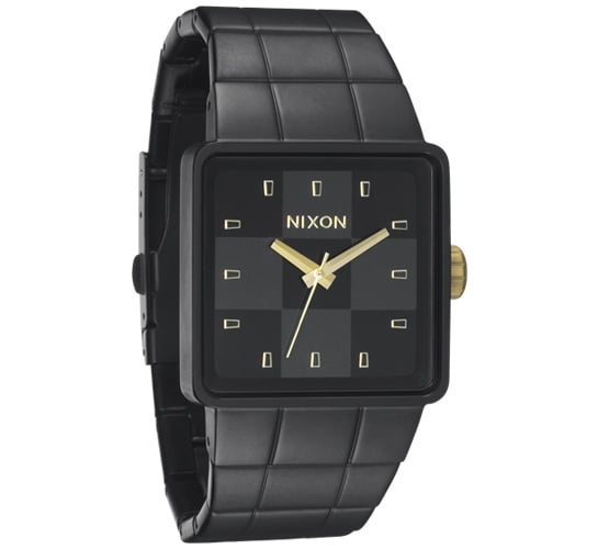 Nixon The Quatro Watch (Matte Black/Gold)