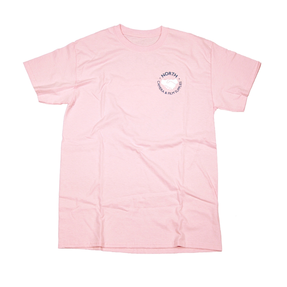 North Supplies Logo T-Shirt (Light Pink/Blue/White)