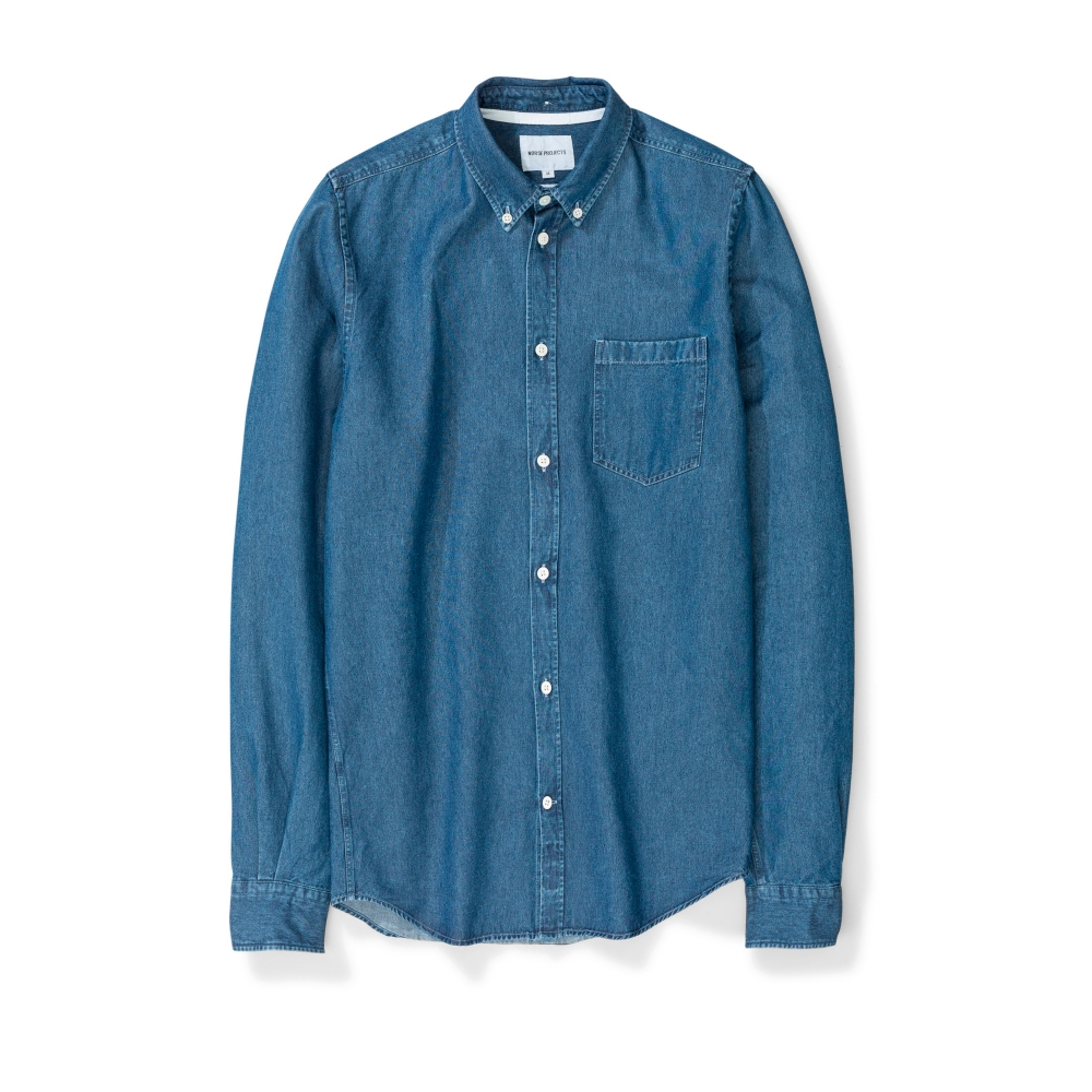 Norse Projects Anton Denim Shirt (Sunwashed)