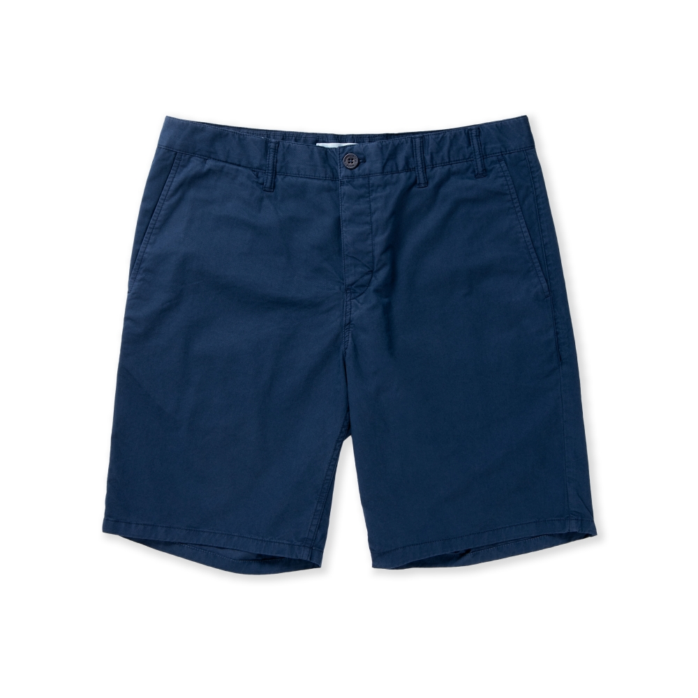Norse Projects Aros Light Twill Short (Navy) - Consortium.