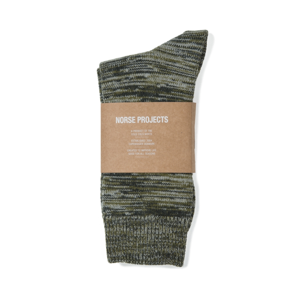 Norse Projects Bjarki Blend Socks (Lichen)
