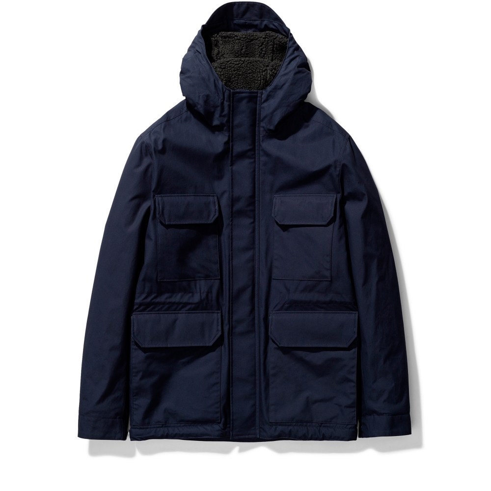 Norse Projects Cambric Cotton Nunk Jacket (Dark Navy)