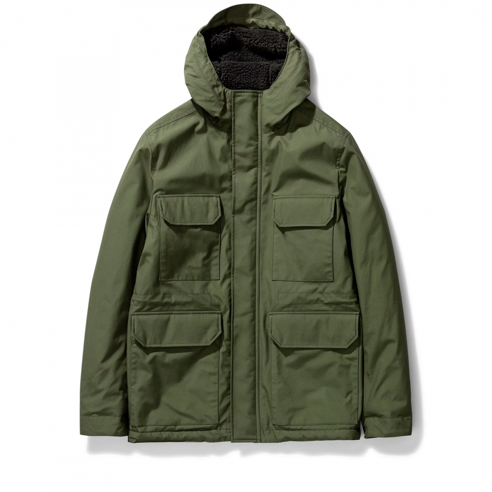 Norse Projects Cambric Cotton Nunk Jacket (Ivy Green) - N55-0483 8098 ...
