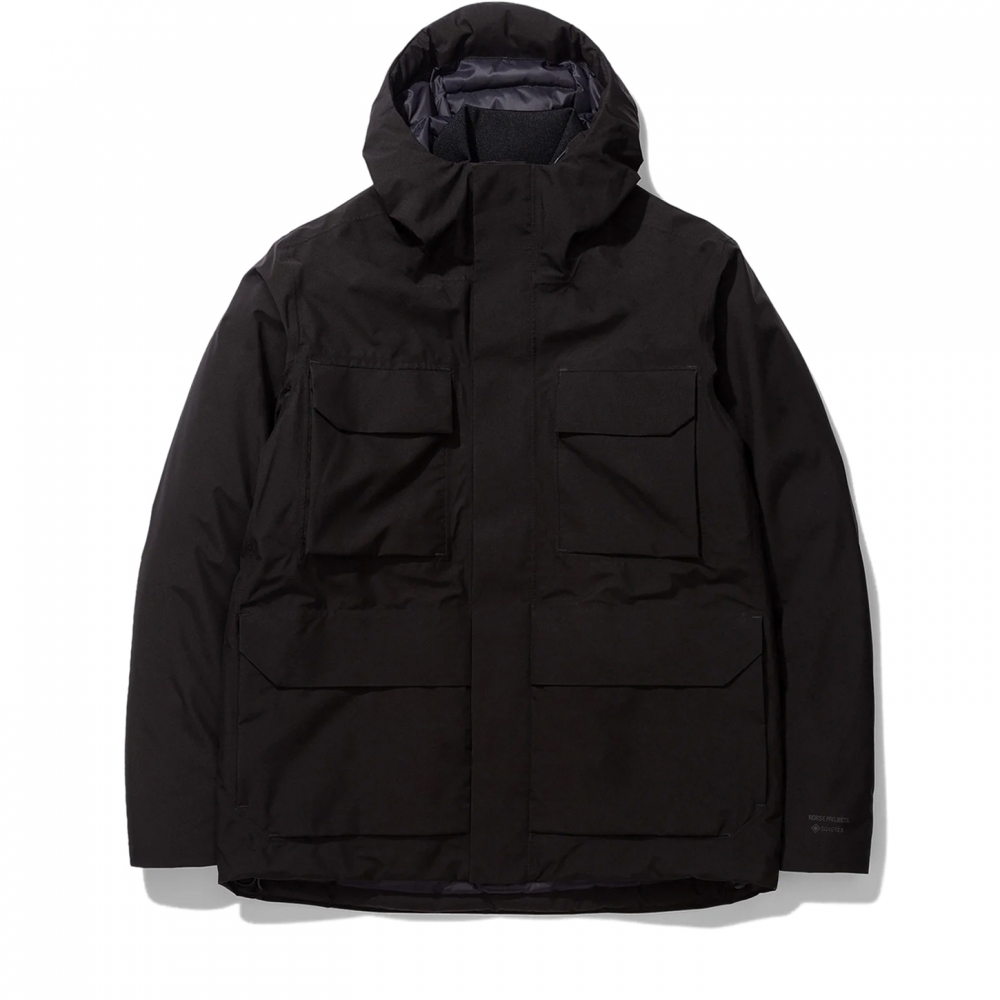 Norse Projects GORE-TEX Nunk Down Jacket (Black)