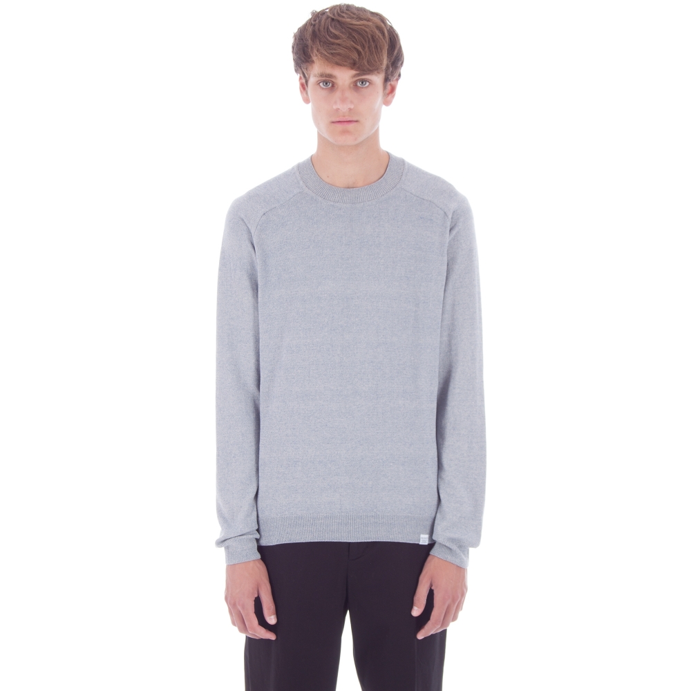 Norse Projects Karl Twisted Cotton Crew Neck Sweatshirt (Marginal Blue)