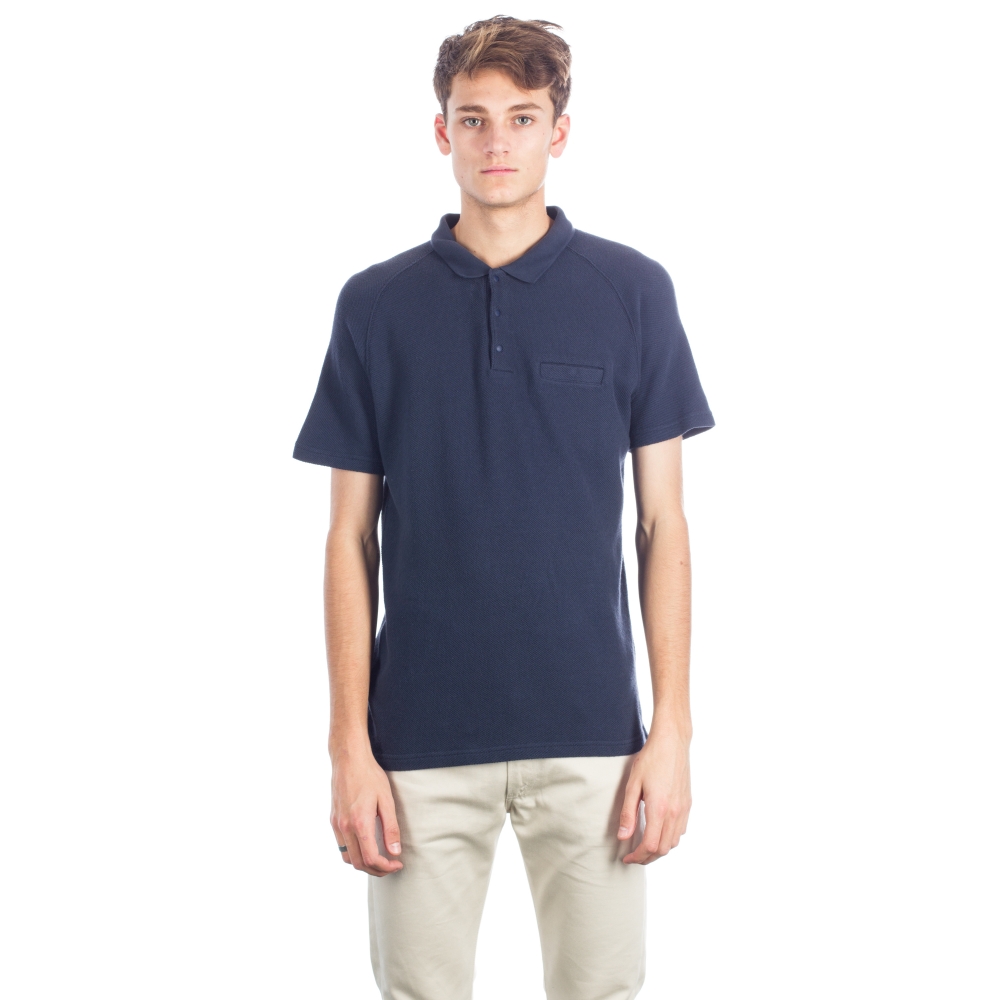 Norse Projects Leif Pique Polo (Dark Navy)