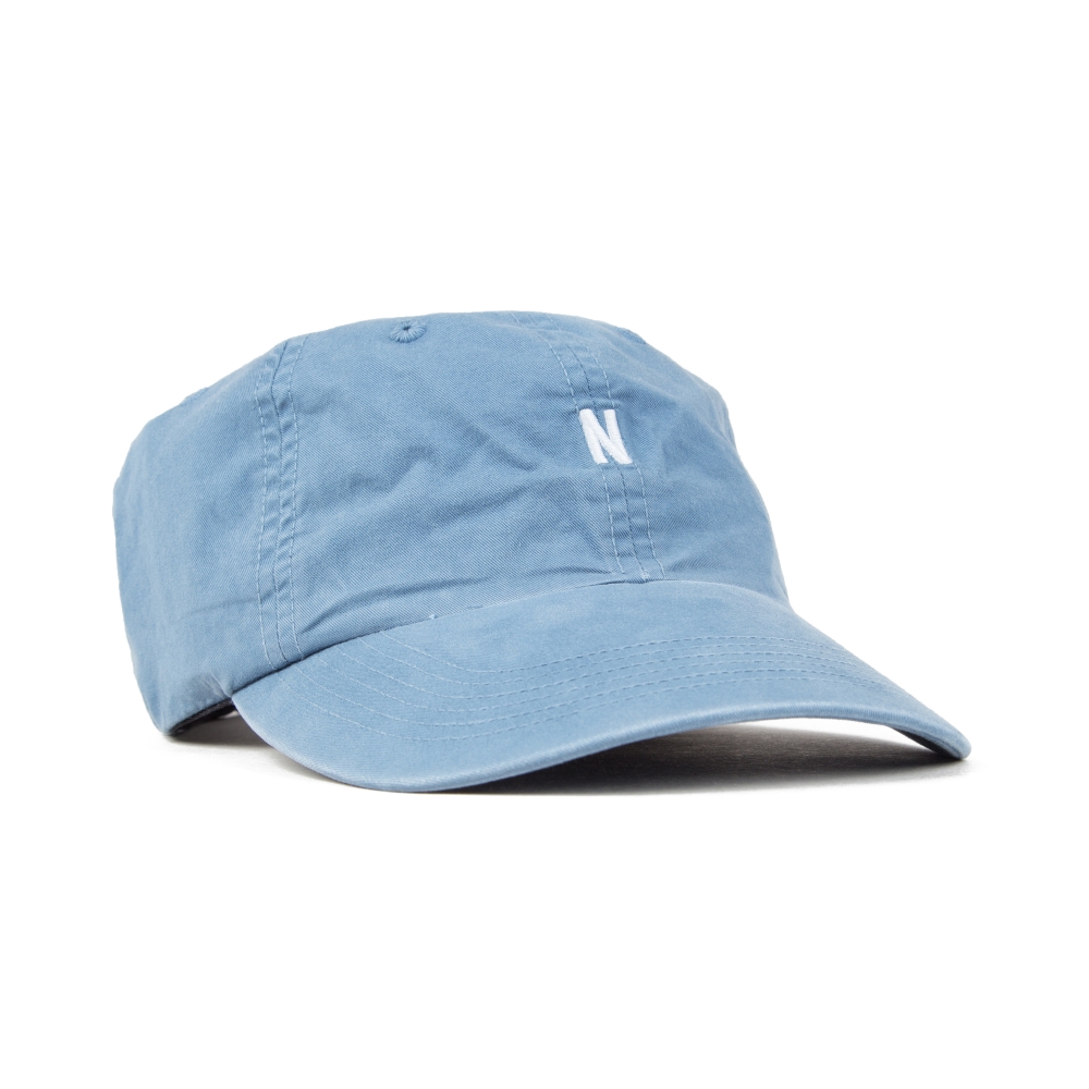 Norse Projects Light Twill Sports Cap (Marginal Blue)