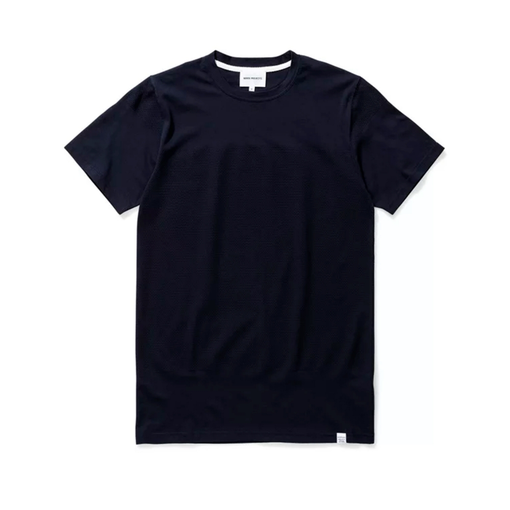 Norse Projects Niels Bubble T-Shirt (Dark Navy)