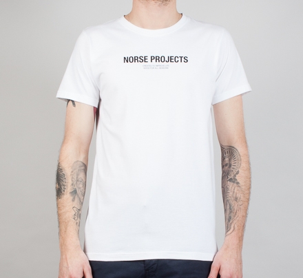 Norse Projects Niels Classic Logo T-Shirt (White)