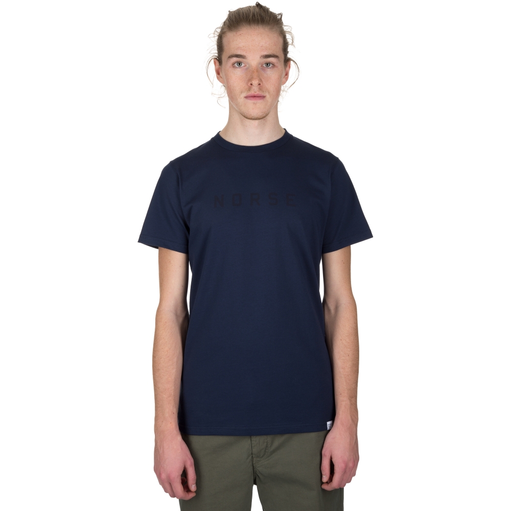 Norse Projects Niels Standard Logo T-Shirt (Navy)