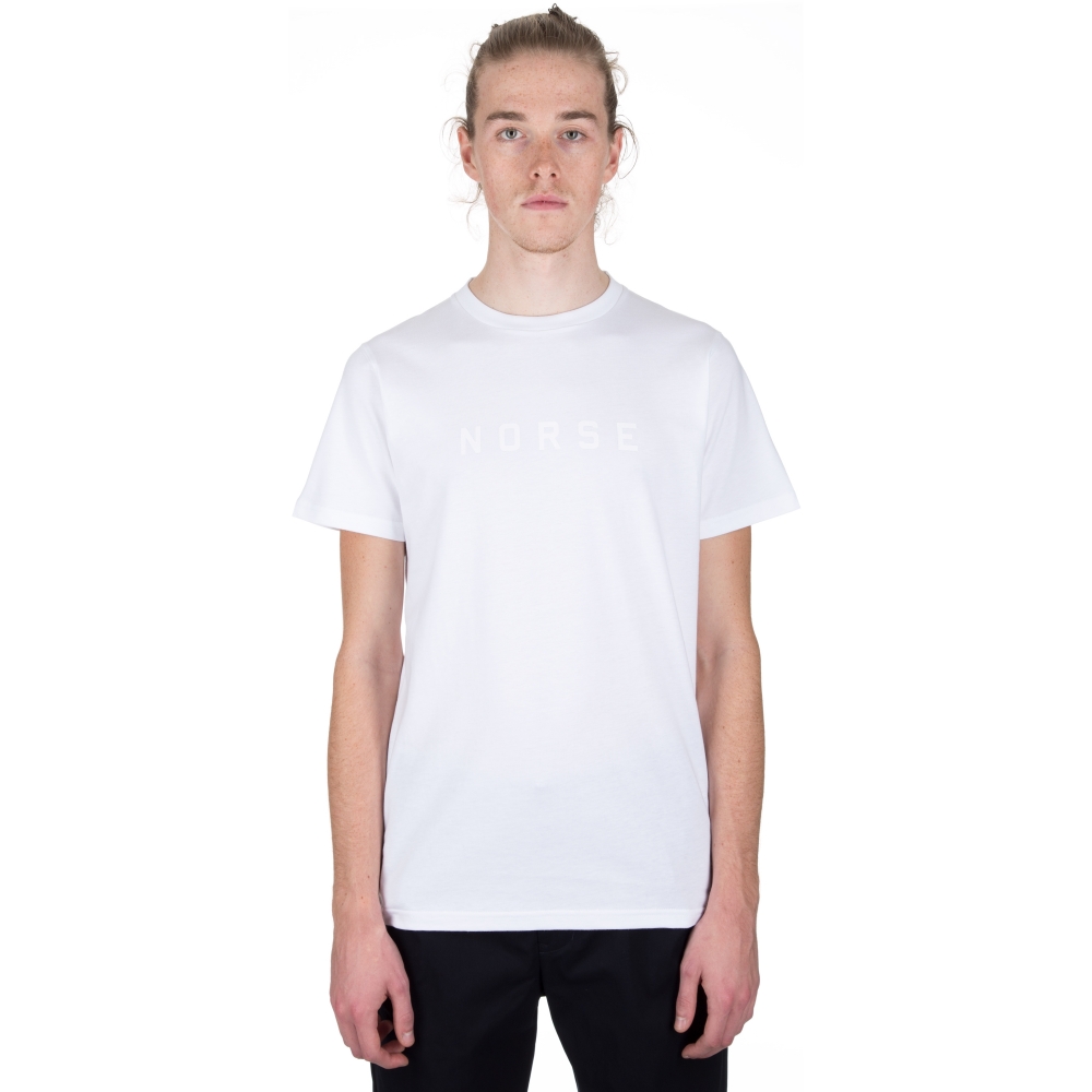 Norse Projects Niels Standard Logo T-Shirt (White)
